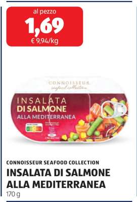 INSALATA DI SALMONE ALLA MEDITERRANEA