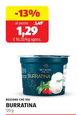 REGIONE CHE VAI BURRATINA