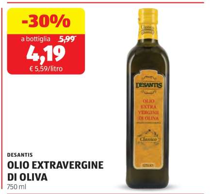 DESANTIS OLIO EXTRAVERGINE DI OLIVA