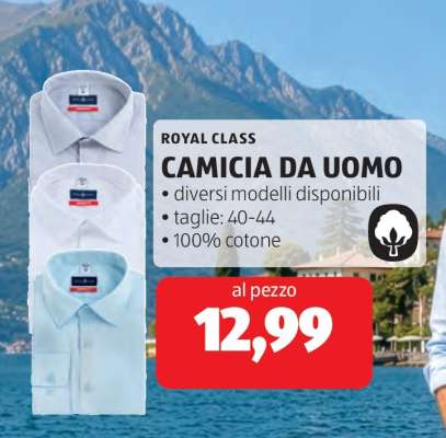 ROYAL CLASS CAMICIA DA UOMO