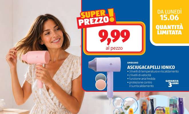 AMBIANO ASCIUGACAPELLI IONICO