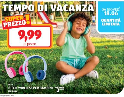 BAUHN CUFFIE WIRELESS PER BAMBINI