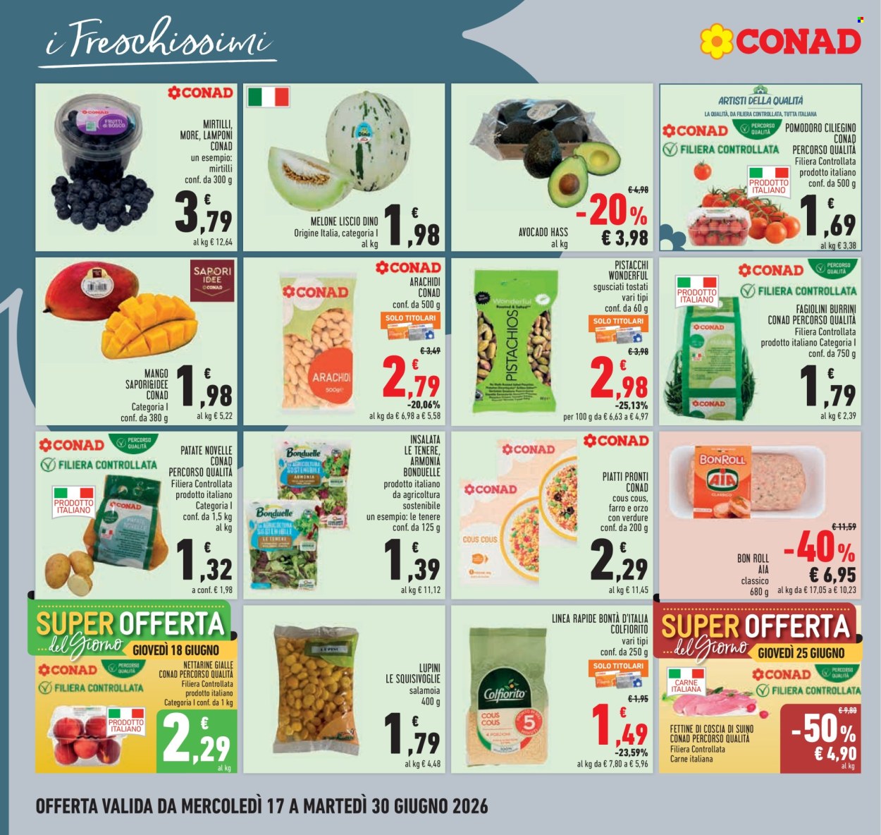 Volantino Conad - 17/6/2026 - 30/6/2026. Pagina 4