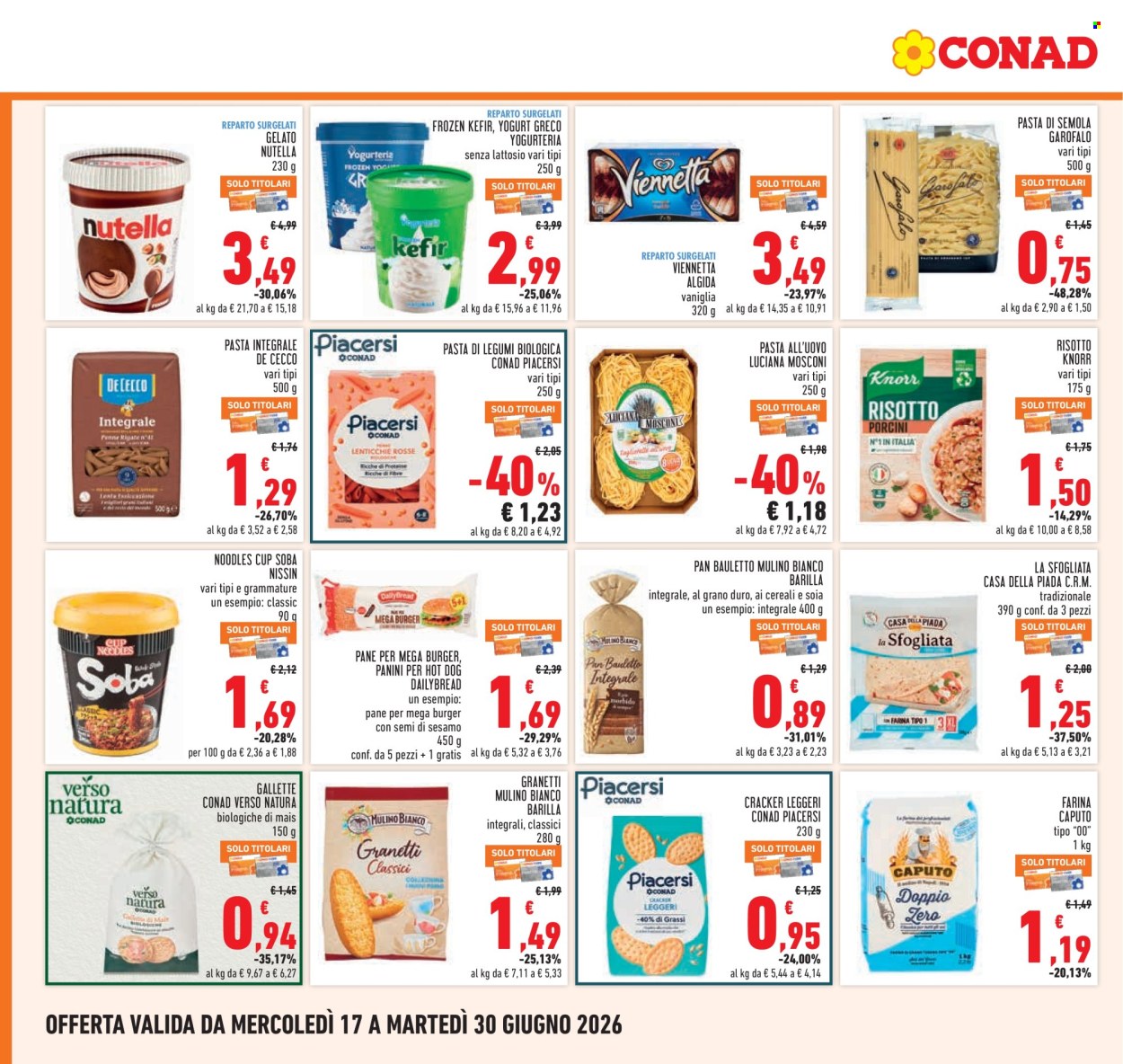 Volantino Conad - 17/6/2026 - 30/6/2026. Pagina 10