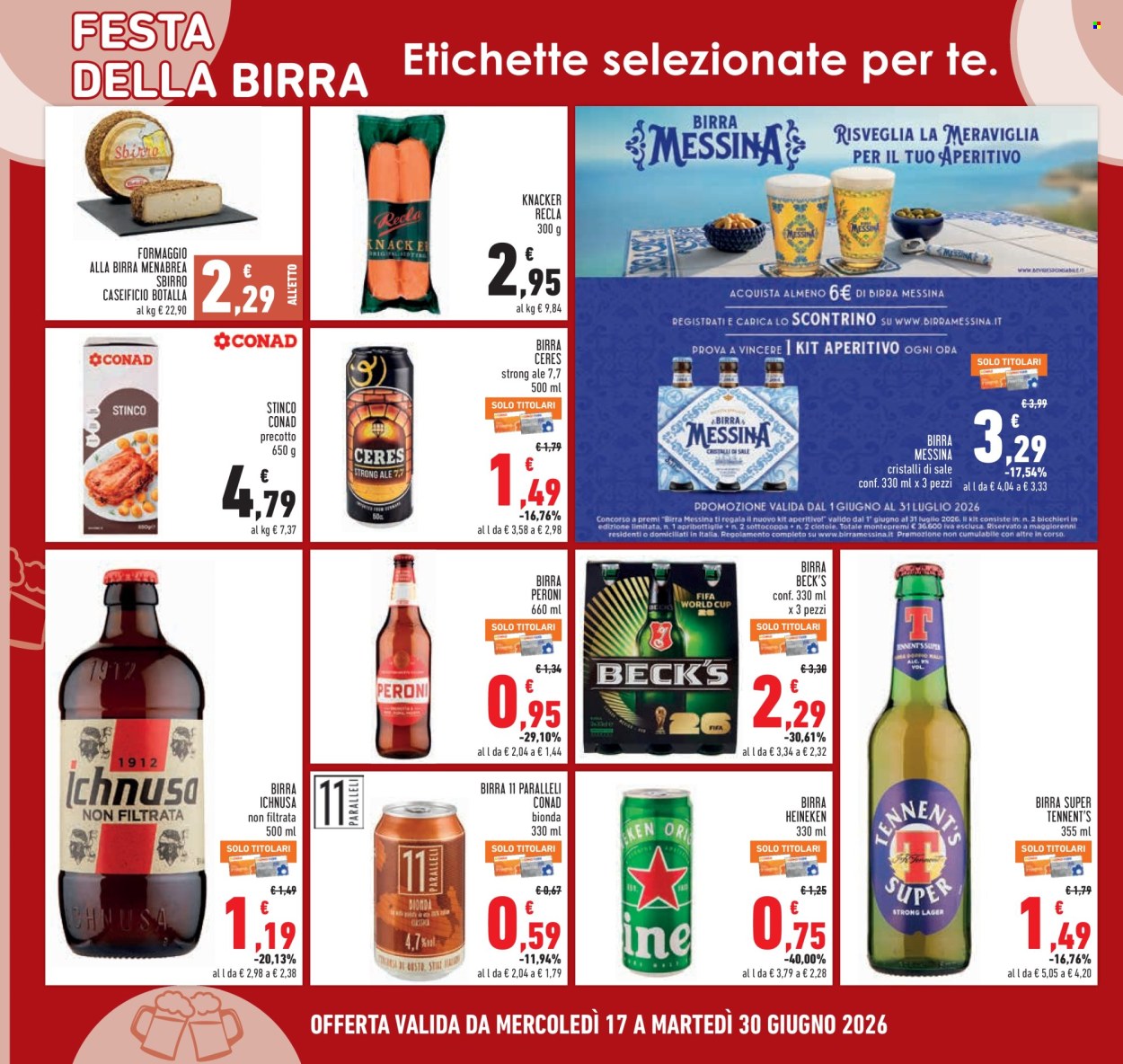 Volantino Conad - 17/6/2026 - 30/6/2026. Pagina 16