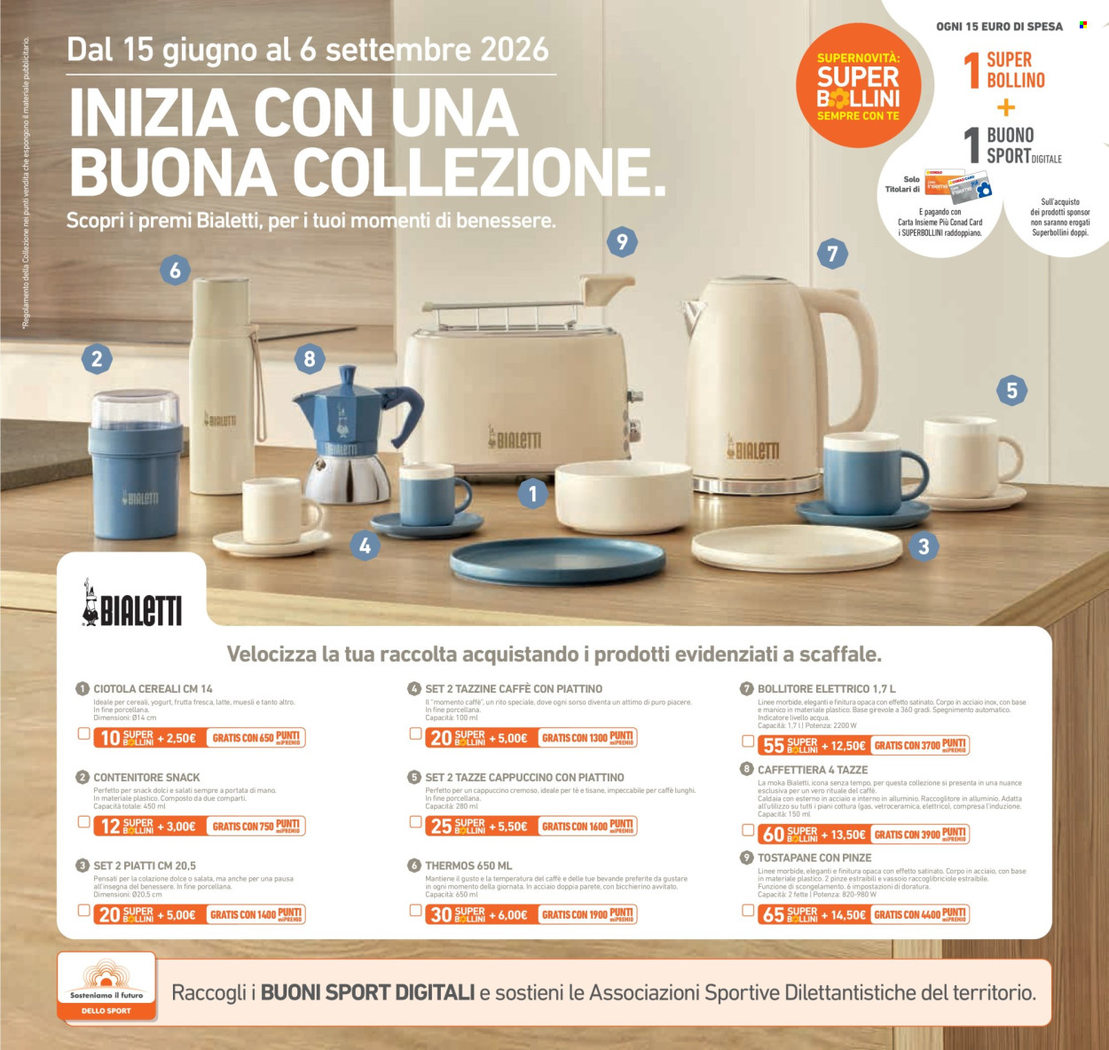 Volantino Conad - 17/6/2026 - 30/6/2026. Pagina 21