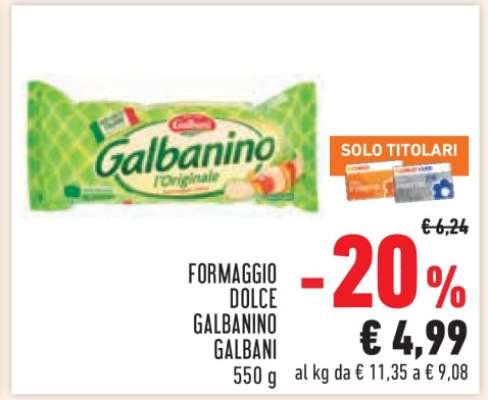 Formaggio Dolce Galbanino Galbani