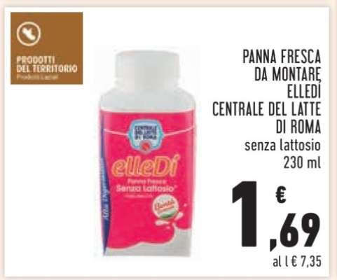 Panna Fresca da Montare ElleDi
