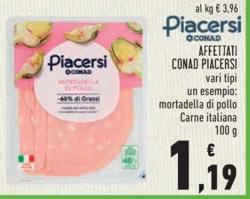 AFFETTATI CONAD PIACERSI