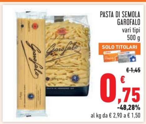 Pasta di Semola Garofalo