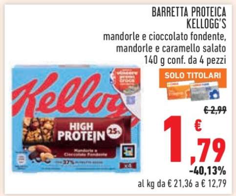 Barretta Proteica Kellogg's