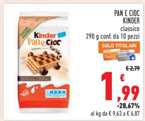 Pan e Cioc Kinder