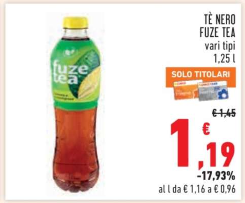Tè Nero Fuze Tea