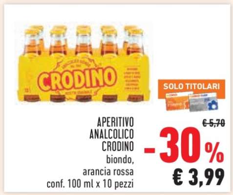 APERITIVO ANALCOLICO CRODINO