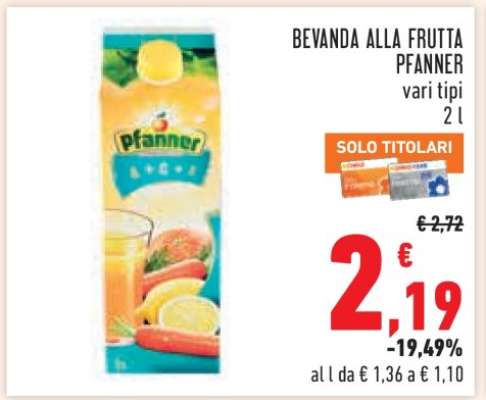 Bevanda alla frutta Pfanner