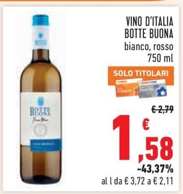 Vino D'Italia Botte Buona