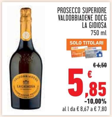Prosecco Superiore Valdobbiadene DOCG La Gioiosa