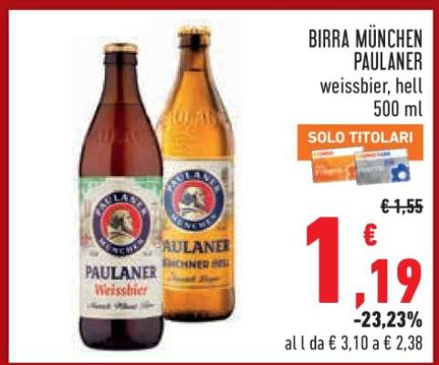 BIRRA MÜNCHEN PAULANER