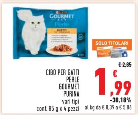 Cibo per Gatti Perle Gourmet Purina