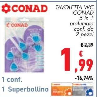 TAVOLETTA WC CONAD