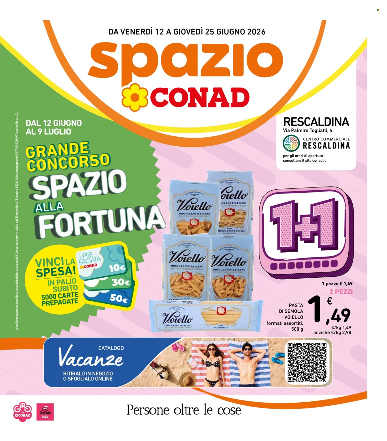 Volantino Spazio Conad - 12/6/2026 - 25/6/2026. Pagina 1