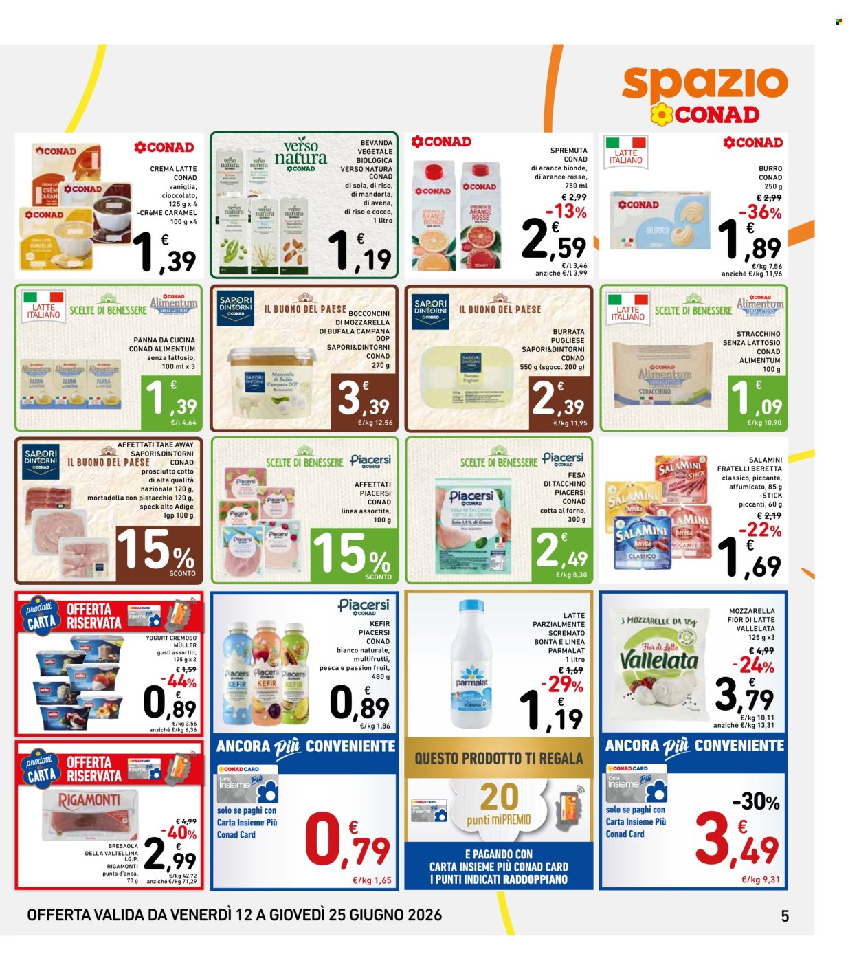 Volantino Spazio Conad - 12/6/2026 - 25/6/2026. Pagina 5