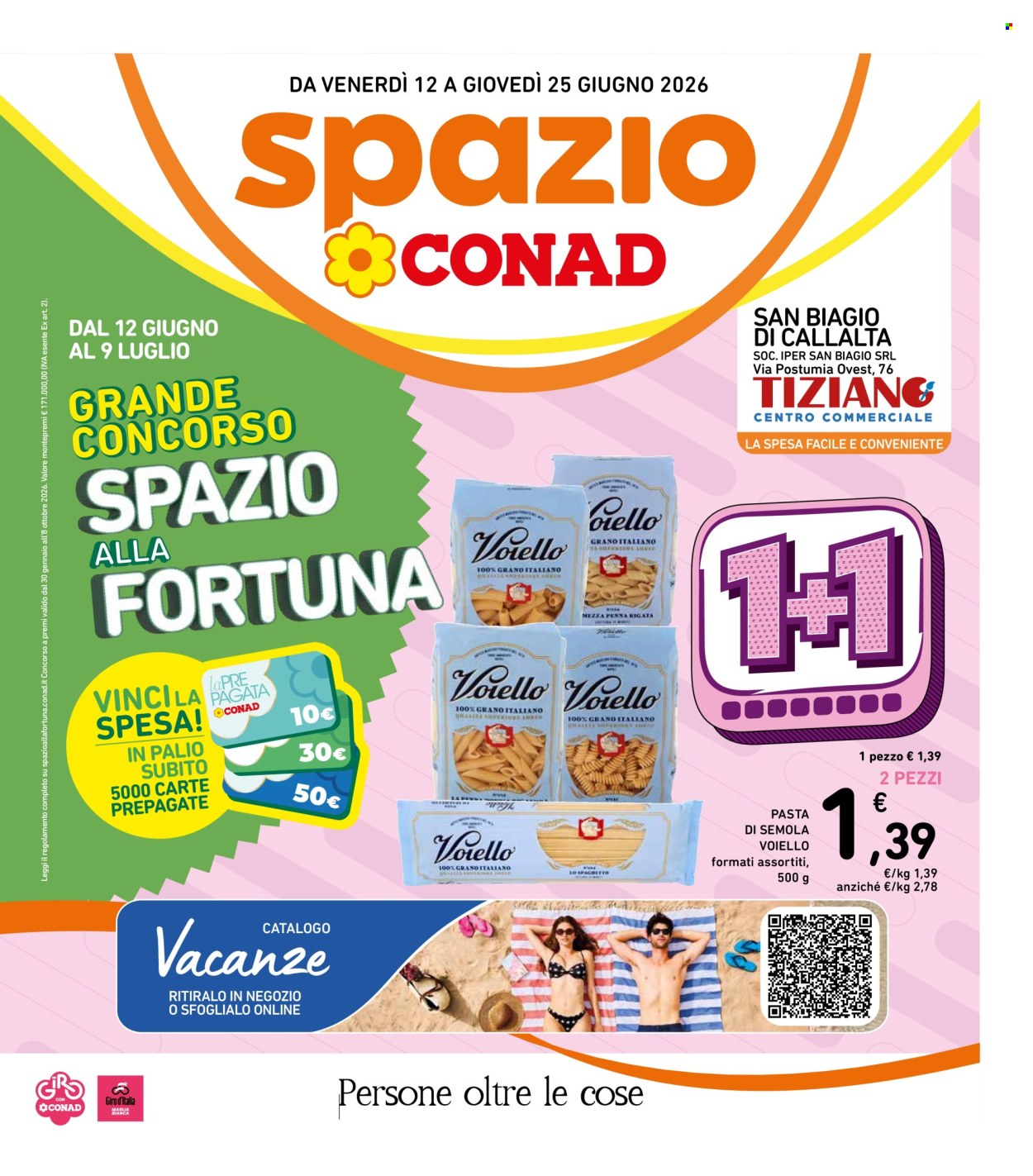 Volantino Spazio Conad - 12/6/2026 - 25/6/2026. Pagina 1