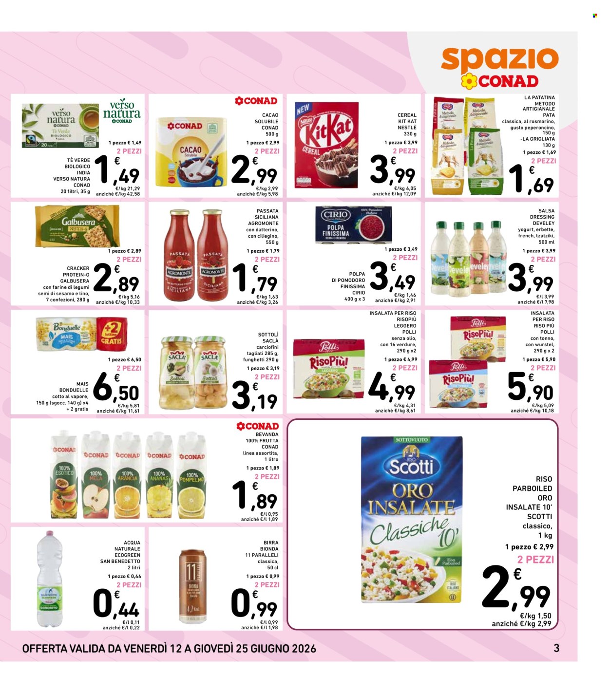 Volantino Spazio Conad - 12/6/2026 - 25/6/2026. Pagina 3