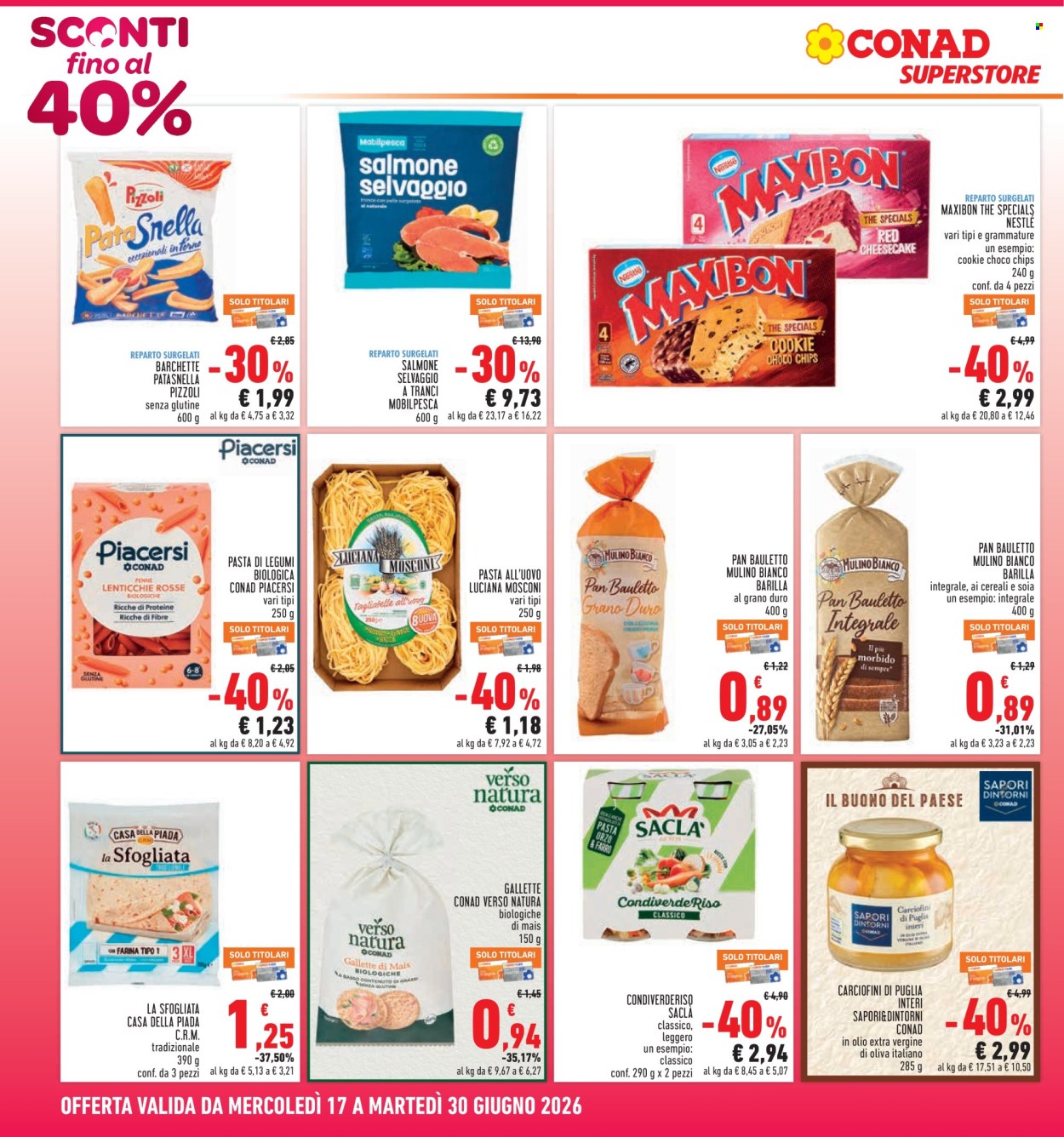Volantino Conad - 17/6/2026 - 30/6/2026. Pagina 2