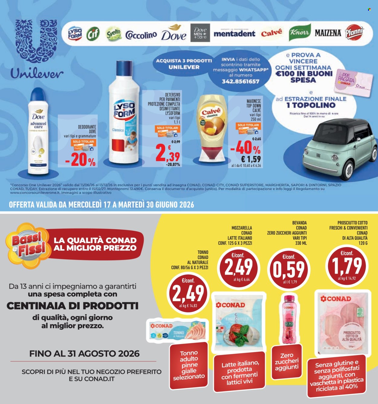 Volantino Conad - 17/6/2026 - 30/6/2026. Pagina 5