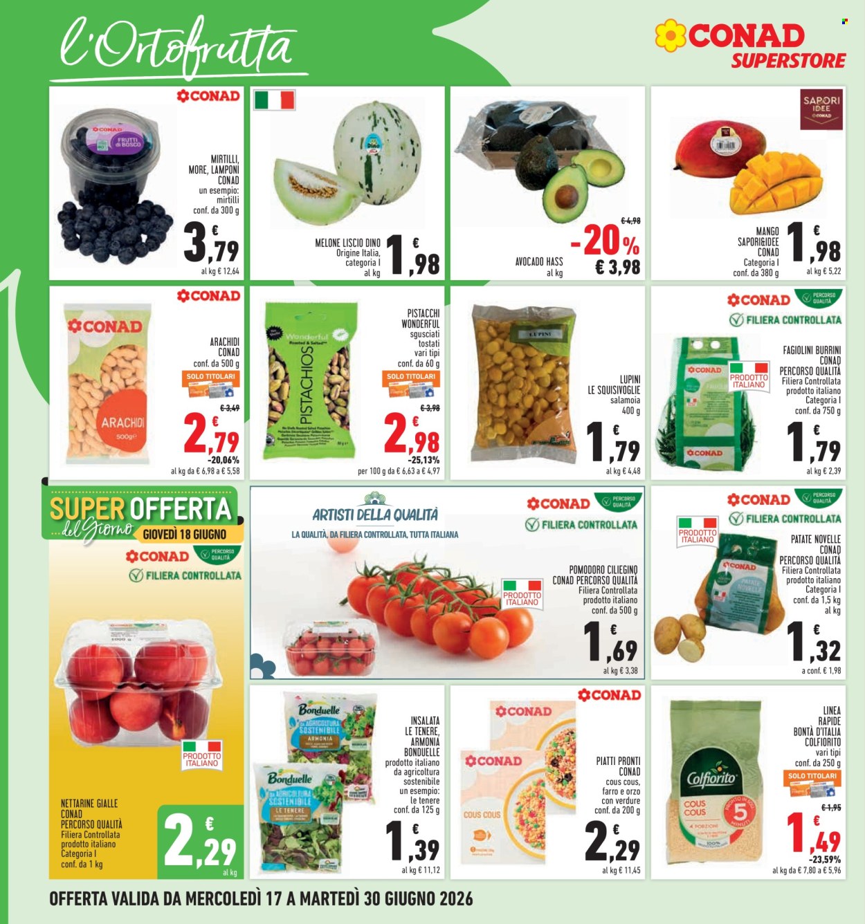 Volantino Conad - 17/6/2026 - 30/6/2026. Pagina 8