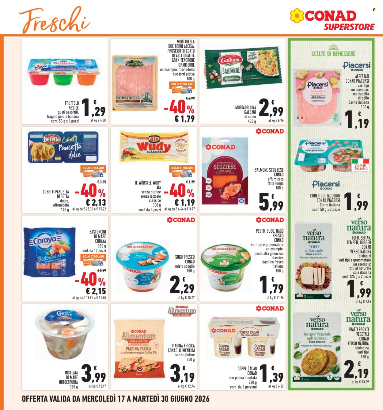 Volantino Conad - 17/6/2026 - 30/6/2026. Pagina 14