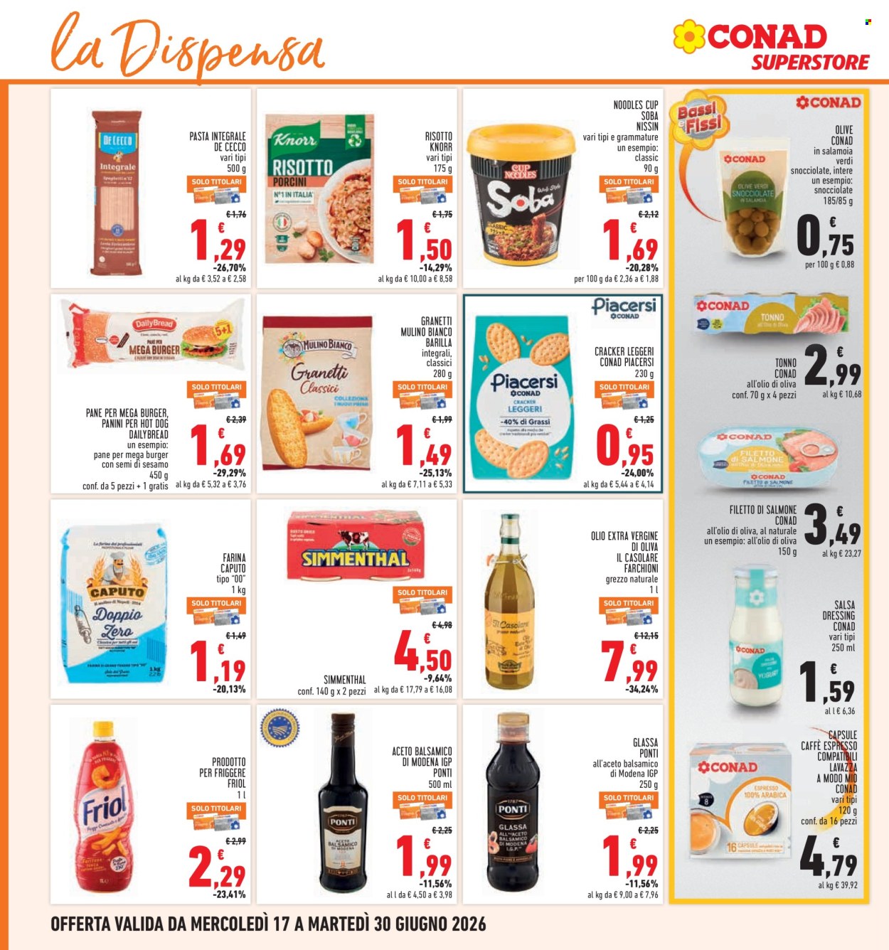 Volantino Conad - 17/6/2026 - 30/6/2026. Pagina 16