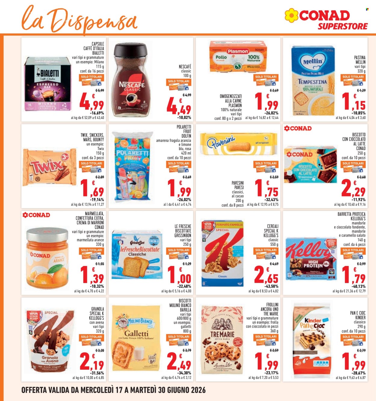 Volantino Conad - 17/6/2026 - 30/6/2026. Pagina 18
