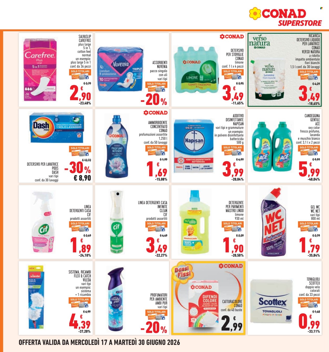 Volantino Conad - 17/6/2026 - 30/6/2026. Pagina 24