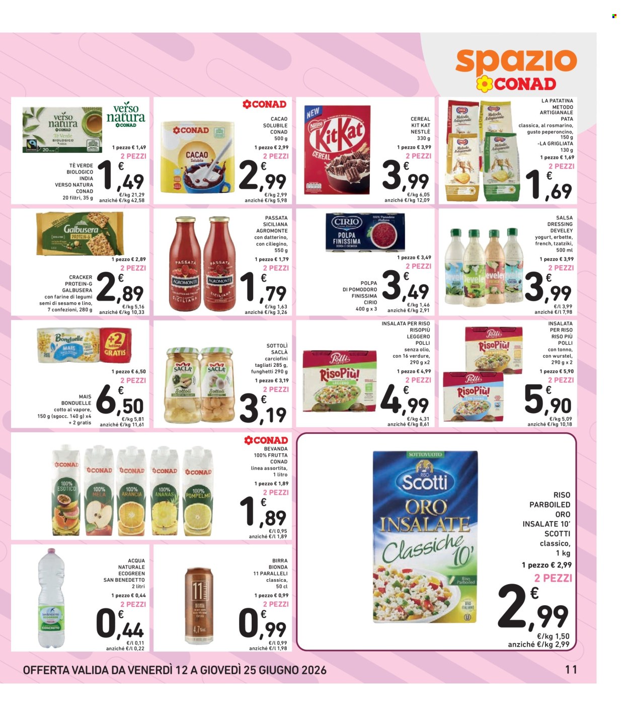 Leták Spazio Conad - 12.6.2026 - 25.6.2026. Strana 11