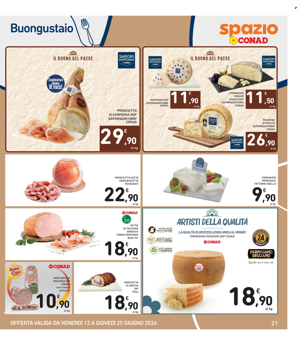 Leták Spazio Conad - 12.6.2026 - 25.6.2026. Strana 21