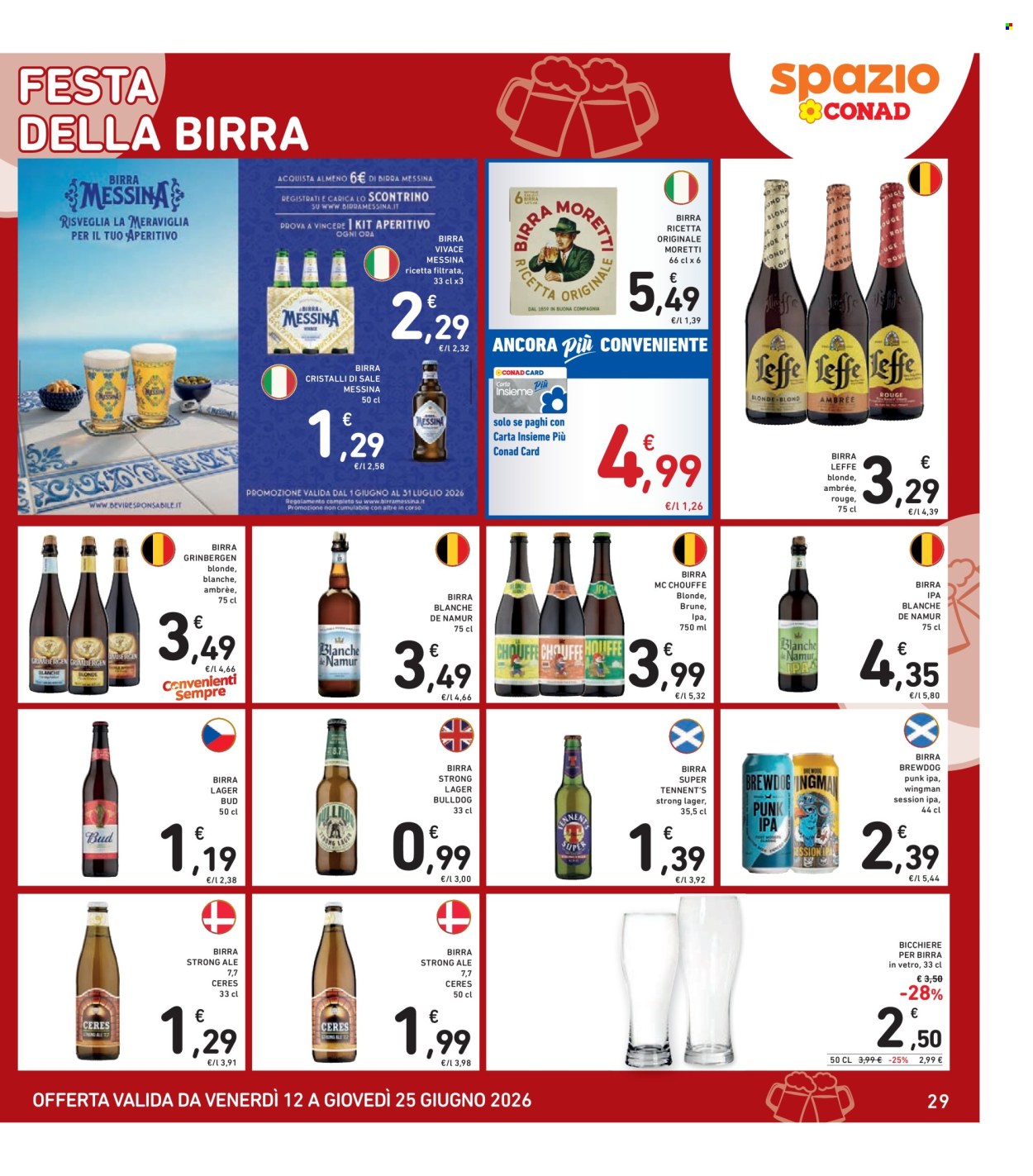 Leták Spazio Conad - 12.6.2026 - 25.6.2026. Strana 29