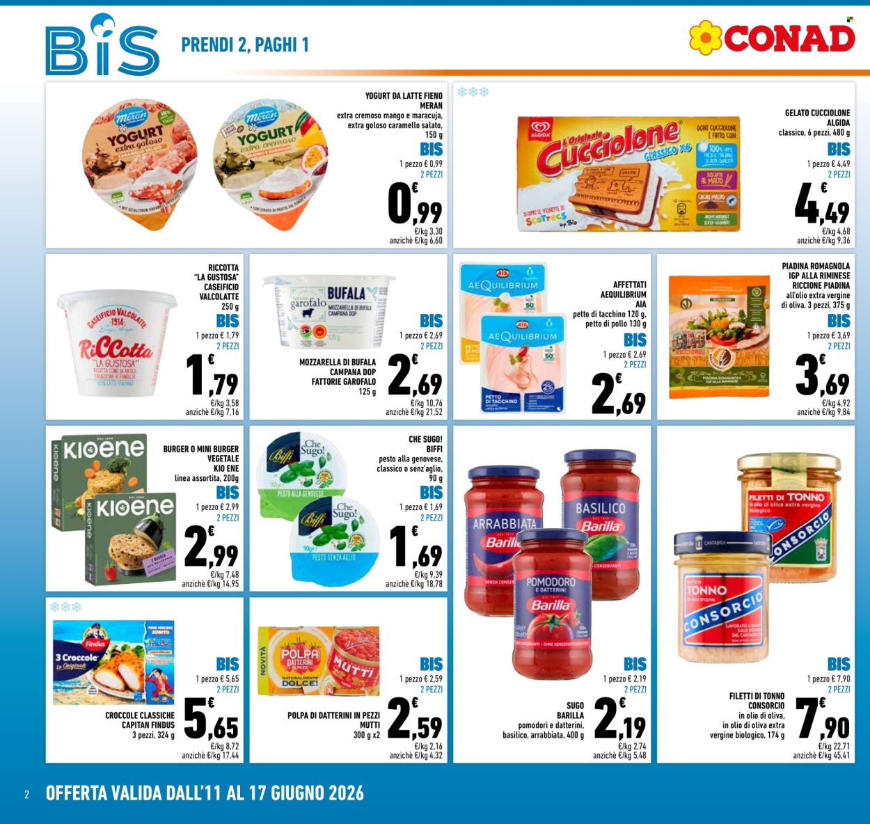 Volantino Conad - 11/6/2026 - 17/6/2026. Pagina 2