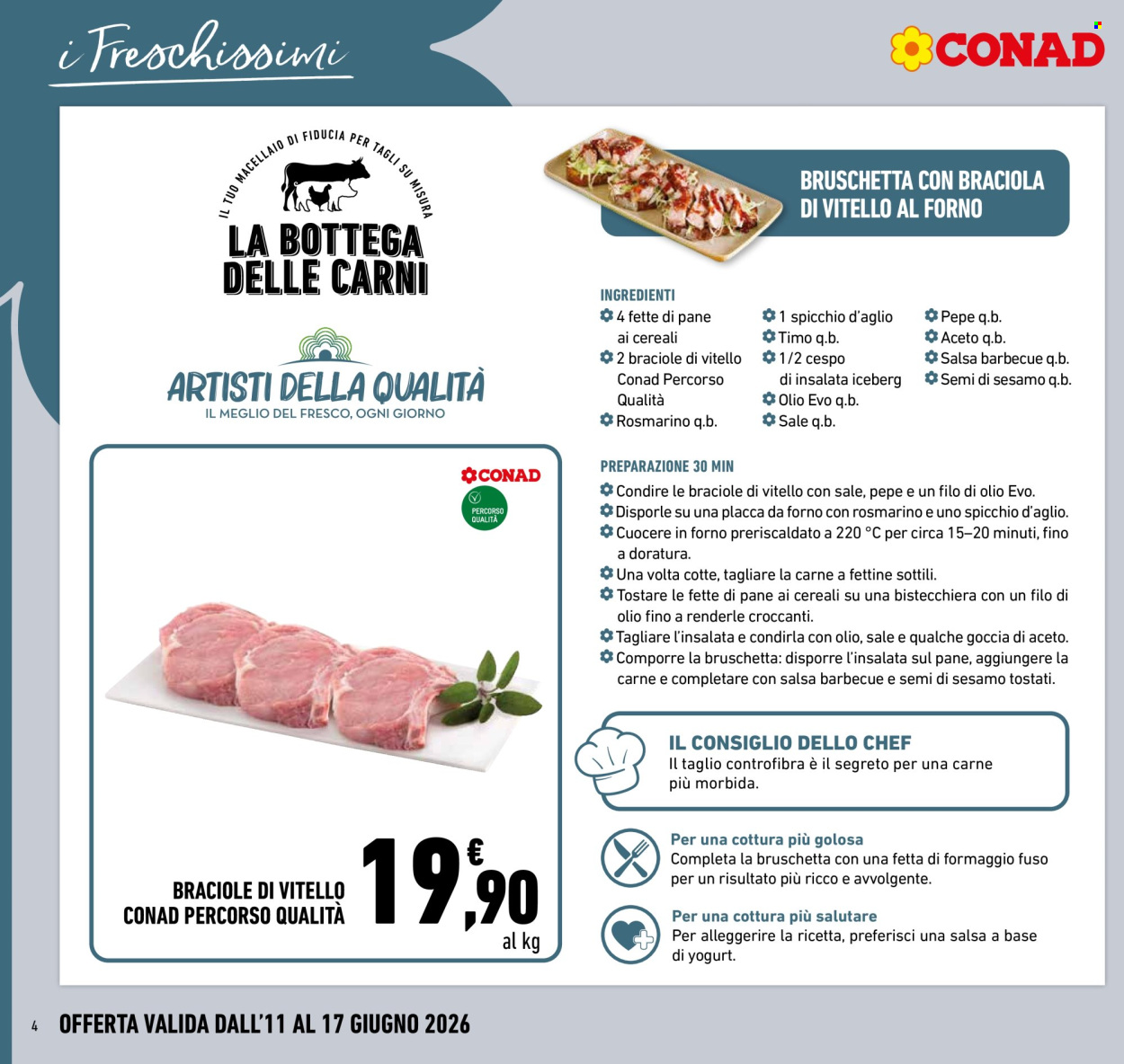 Volantino Conad - 11/6/2026 - 17/6/2026. Pagina 4