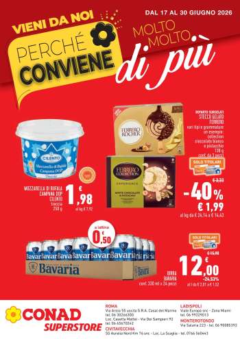 Leták Conad - 17.6.2026 - 30.6.2026.