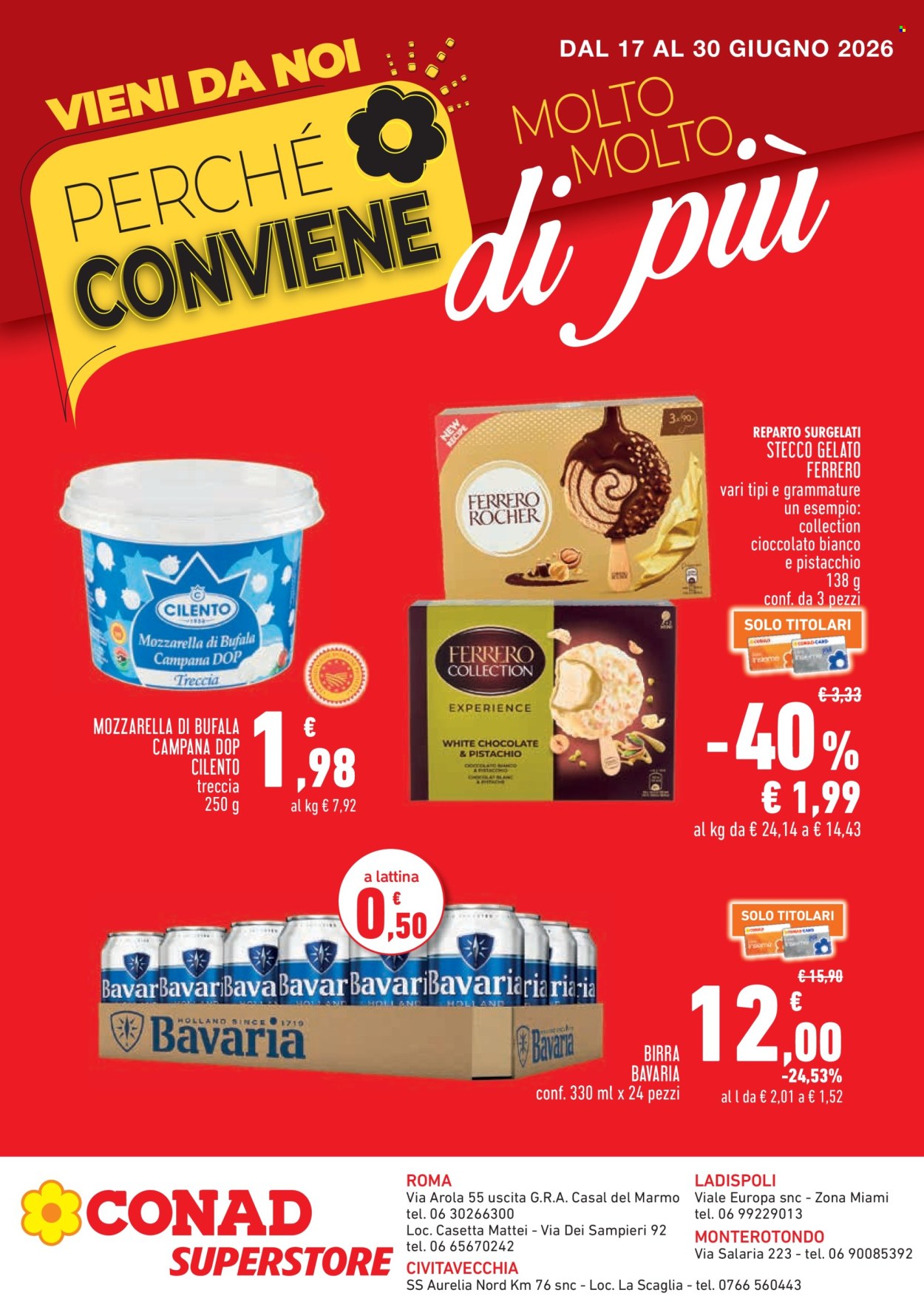 Leták Conad - 17.6.2026 - 30.6.2026. Strana 1