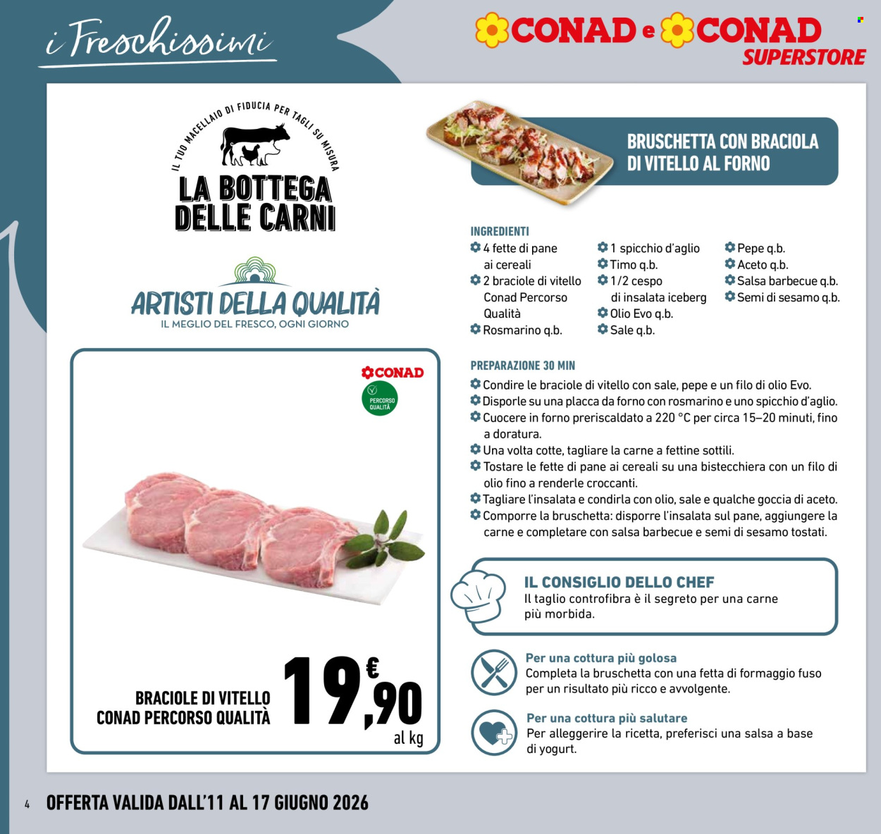 Volantino Conad Superstore - 11/6/2026 - 17/6/2026. Pagina 4