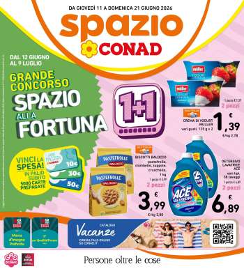 Volantino Spazio Conad - 11/6/2026 - 21/6/2026.