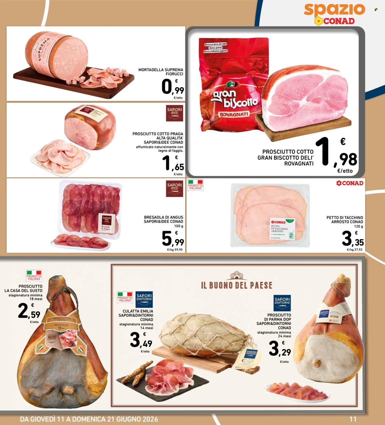 Volantino Spazio Conad - 11/6/2026 - 21/6/2026. Pagina 11