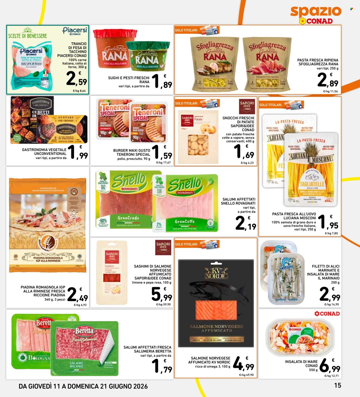 Volantino Spazio Conad - 11/6/2026 - 21/6/2026. Pagina 15