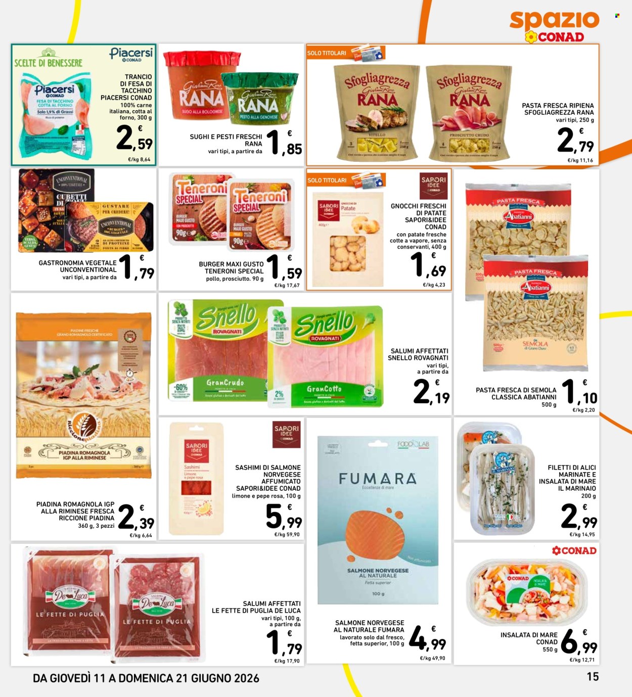 Volantino Spazio Conad - 11/6/2026 - 21/6/2026. Pagina 15