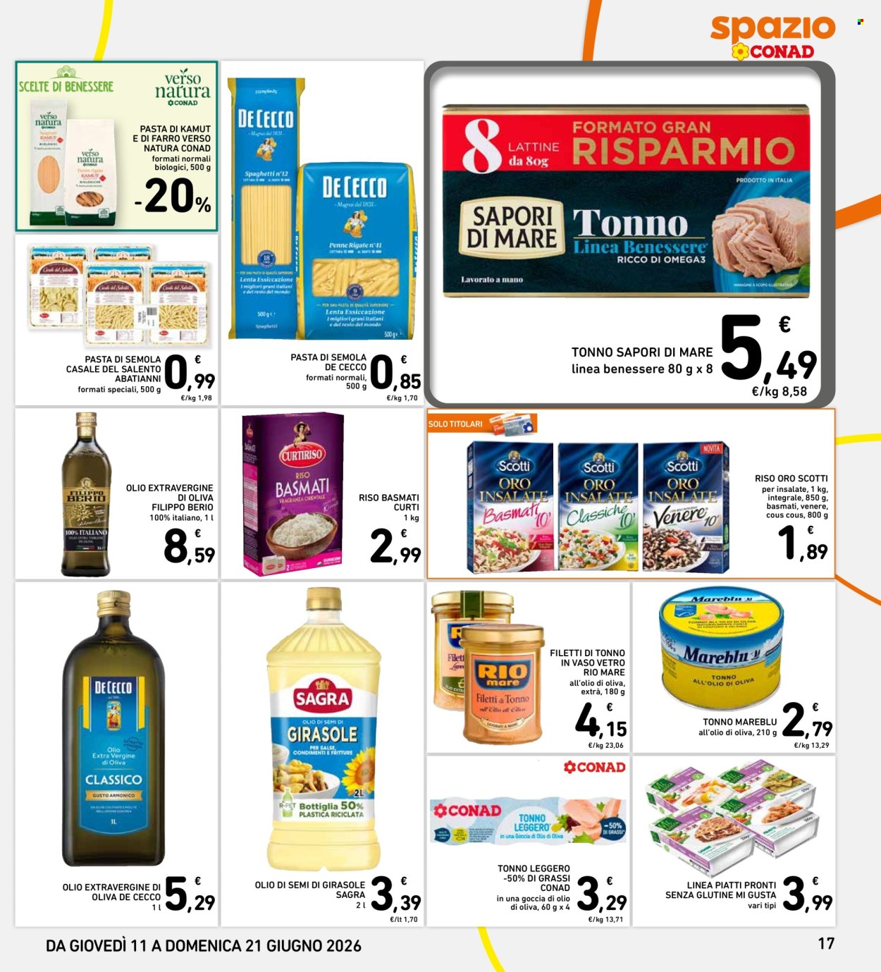Volantino Spazio Conad - 11/6/2026 - 21/6/2026. Pagina 17