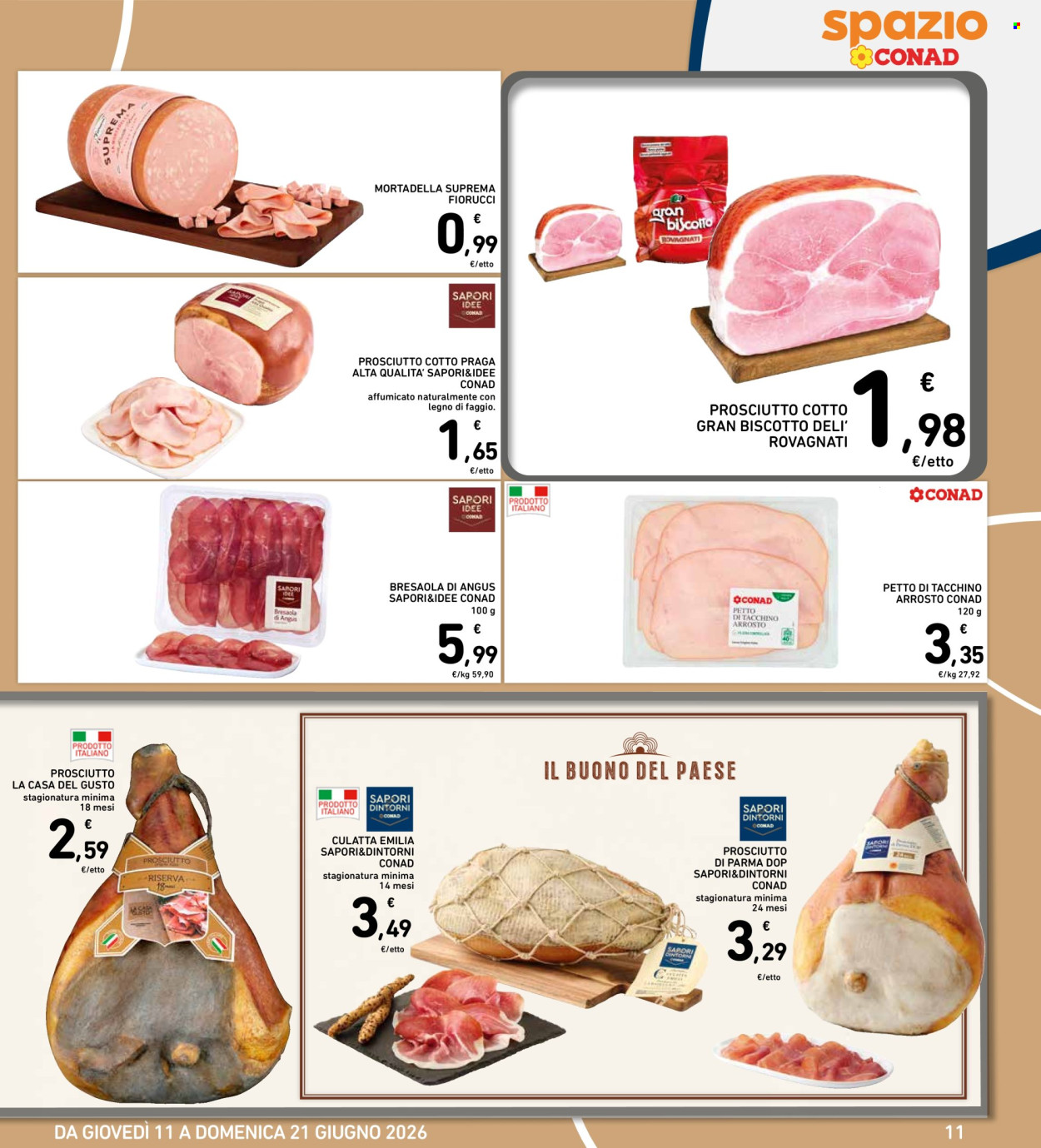 Volantino Spazio Conad - 11/6/2026 - 21/6/2026. Pagina 11