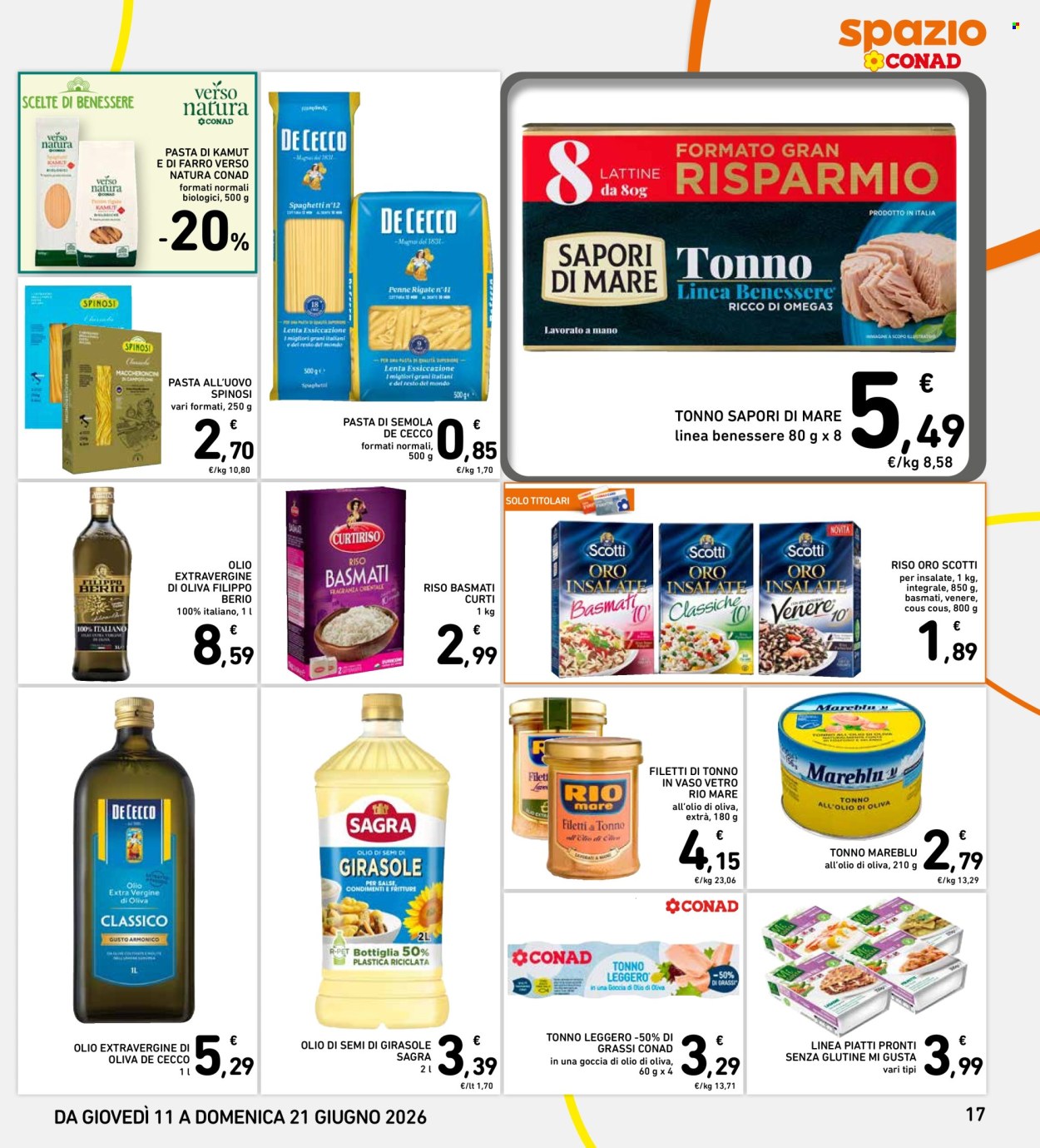 Volantino Spazio Conad - 11/6/2026 - 21/6/2026. Pagina 17